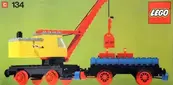 レゴ134 Mobile Crane and Wagonブリックナビ - レゴファンのためのデータベース