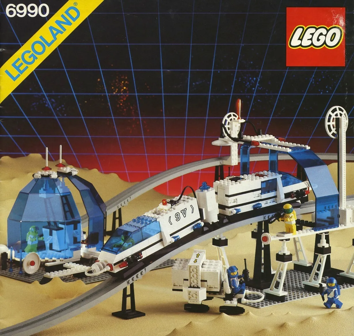 レゴ 6884 1987年未来都市 移動キャリアー - その他
