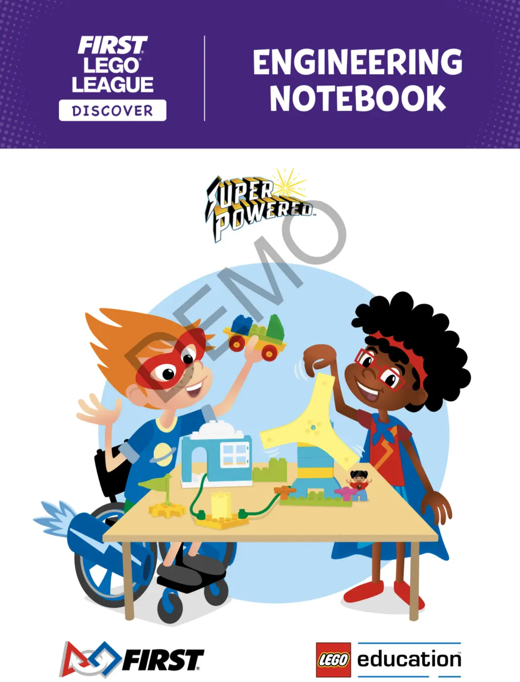 First lego league engineering 2024 notebook